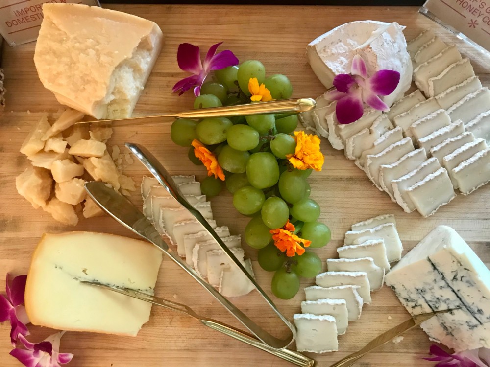 Florie's Palm Beach Brunch, Cheese Display