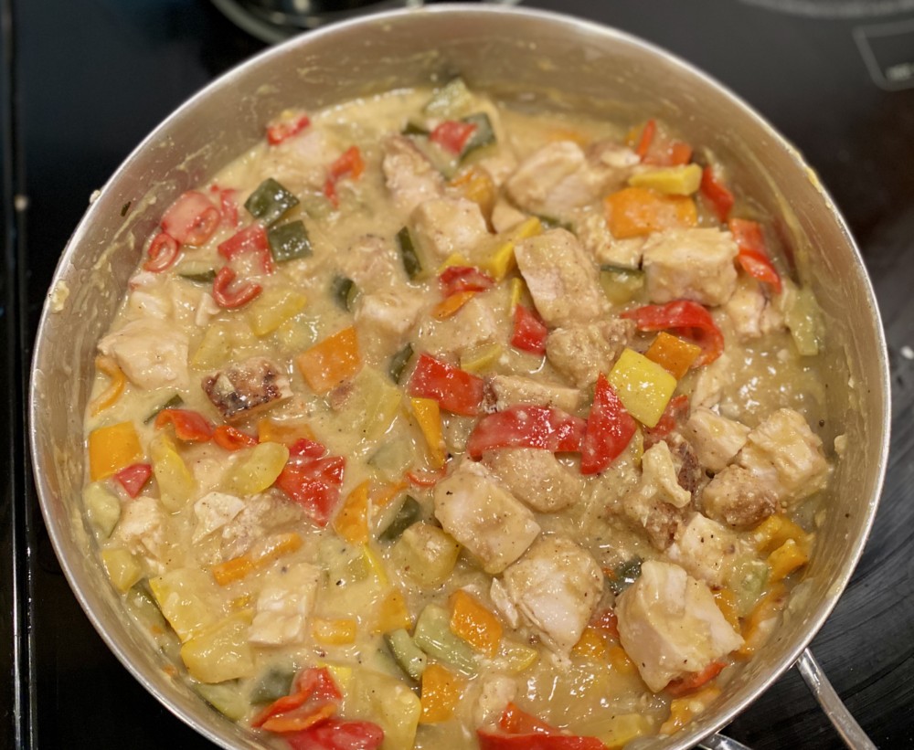 Gluten and Dairy Free Vegetable Green Curry