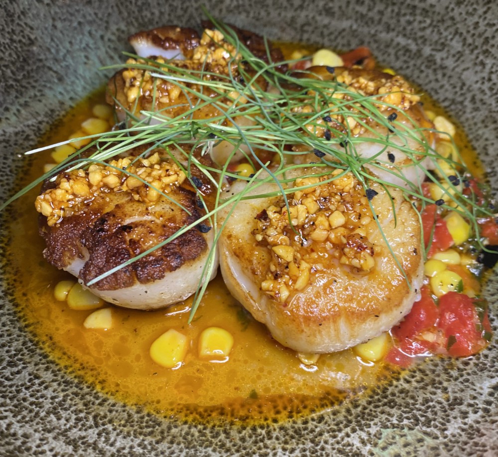 Pan-Seared New Bedford Scallops