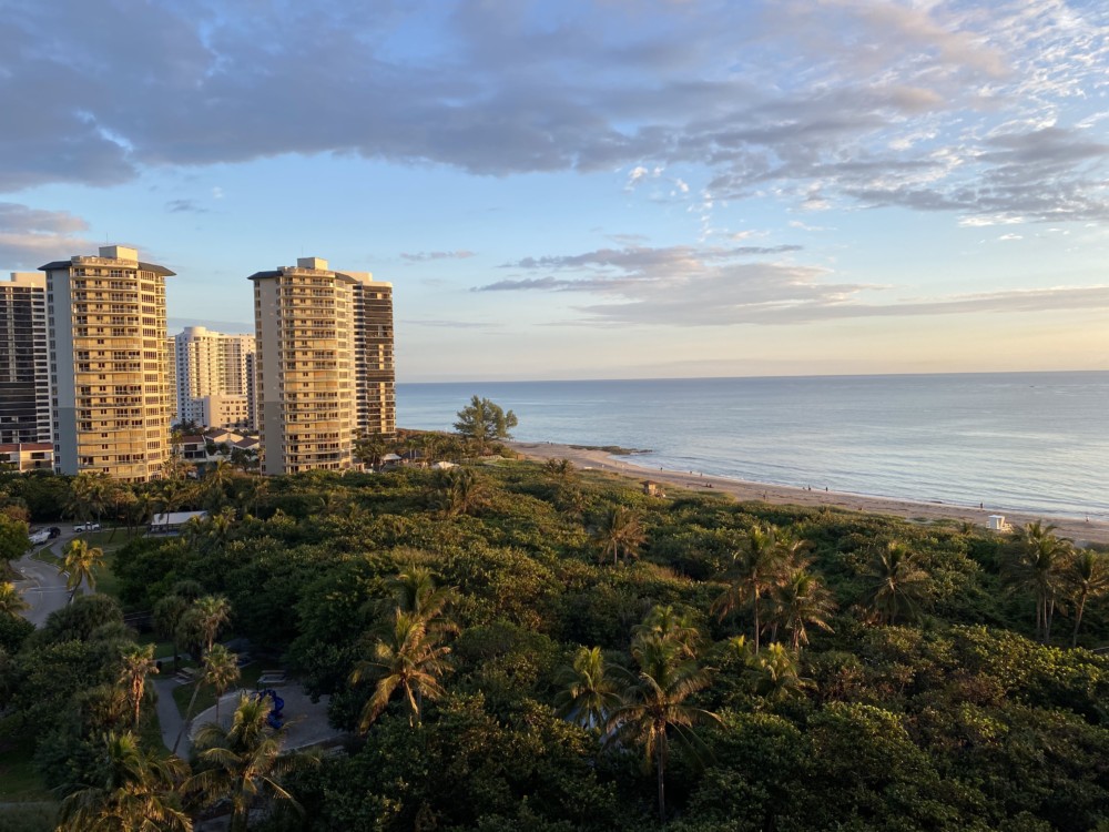 Marriott Palm Beach Singer Island Balcony View