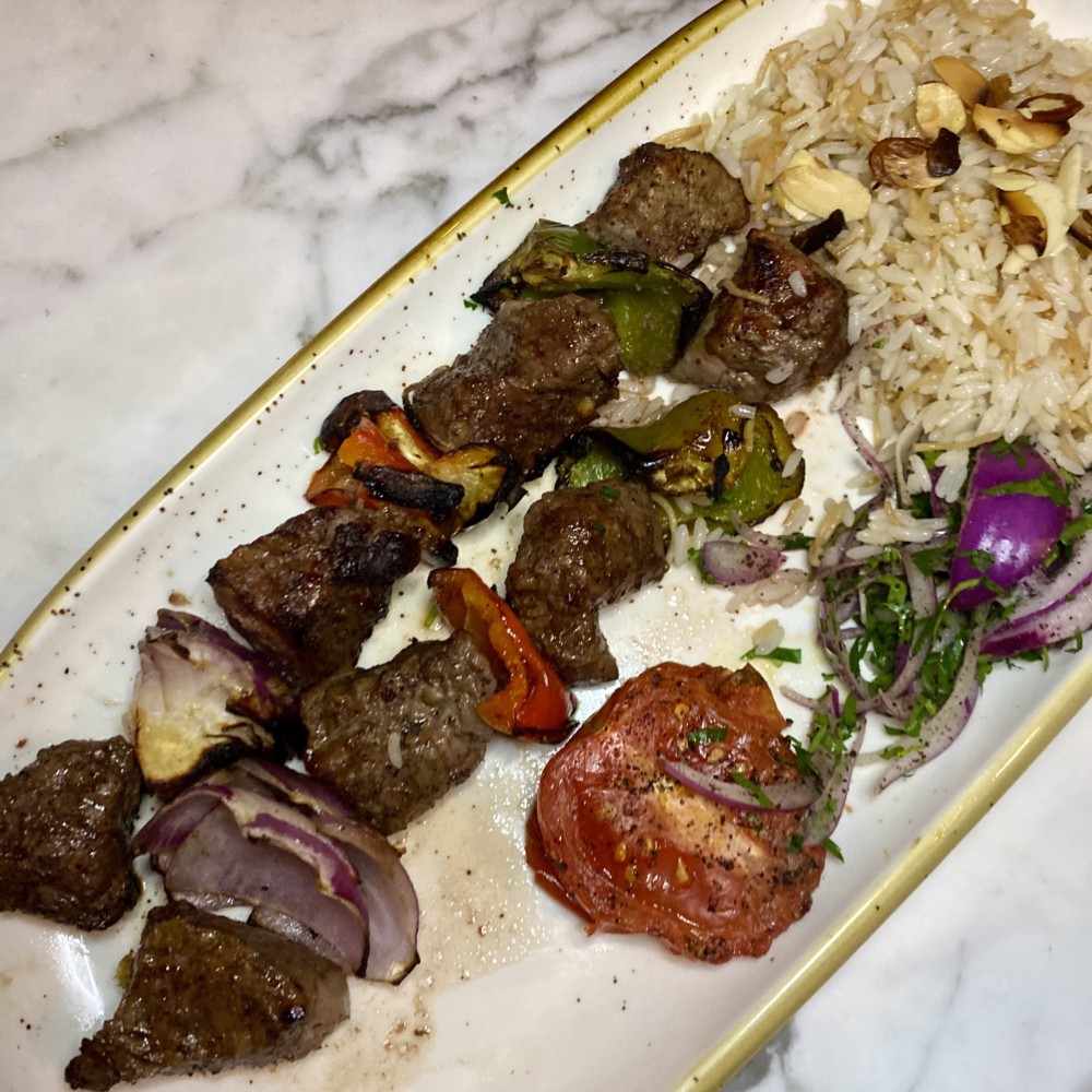 Amar Delray, Steak Kebobs