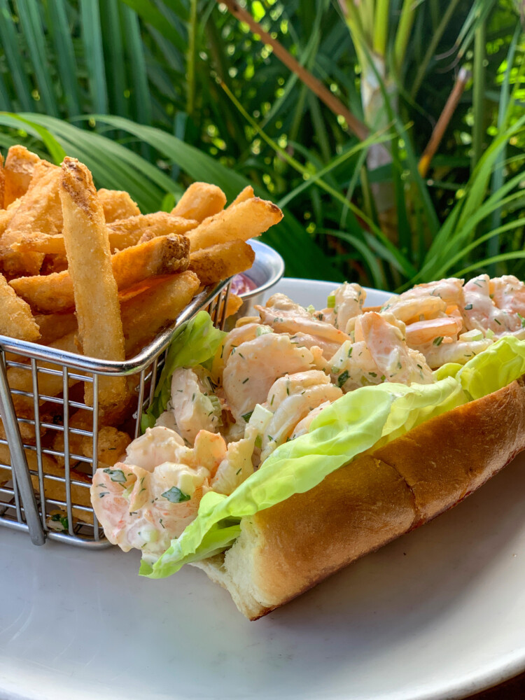 Shrimp Salad Roll