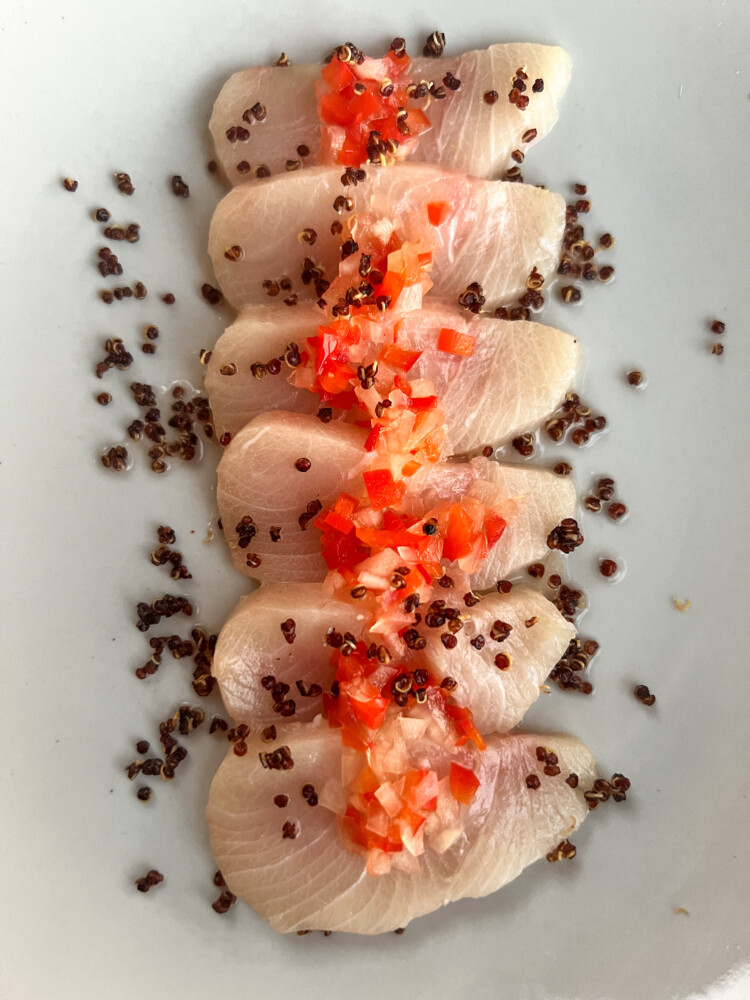 Hamachi Crudo