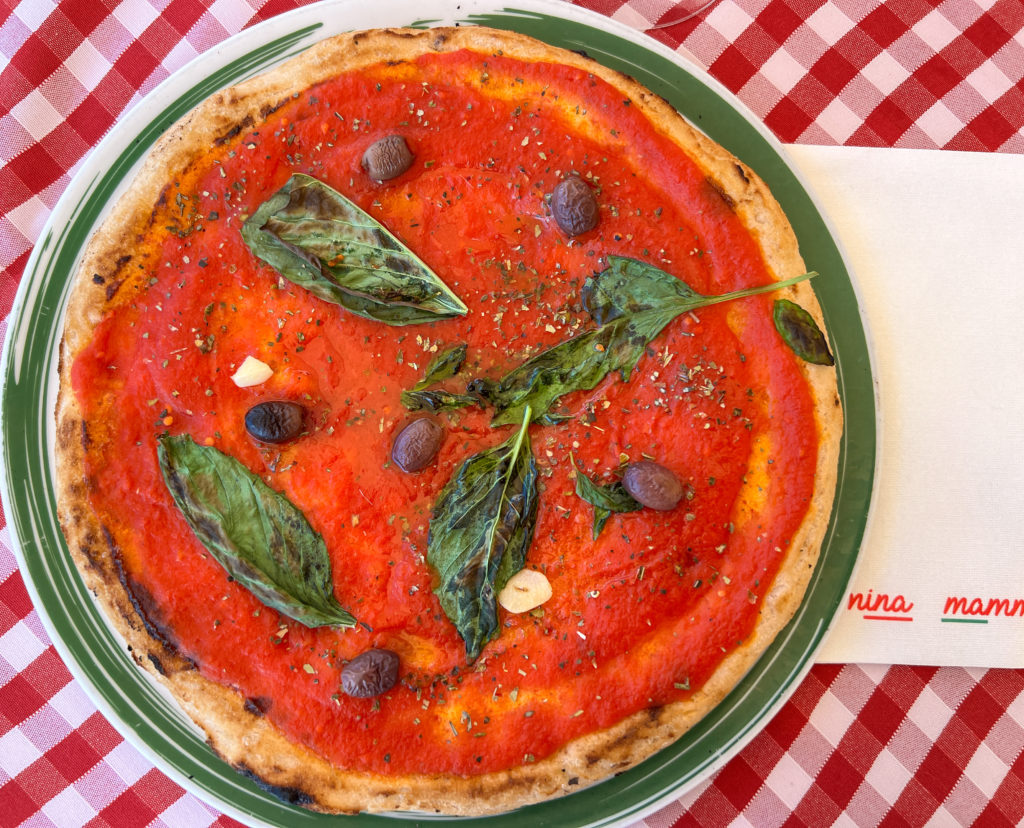 Pizza gluten free in Italy