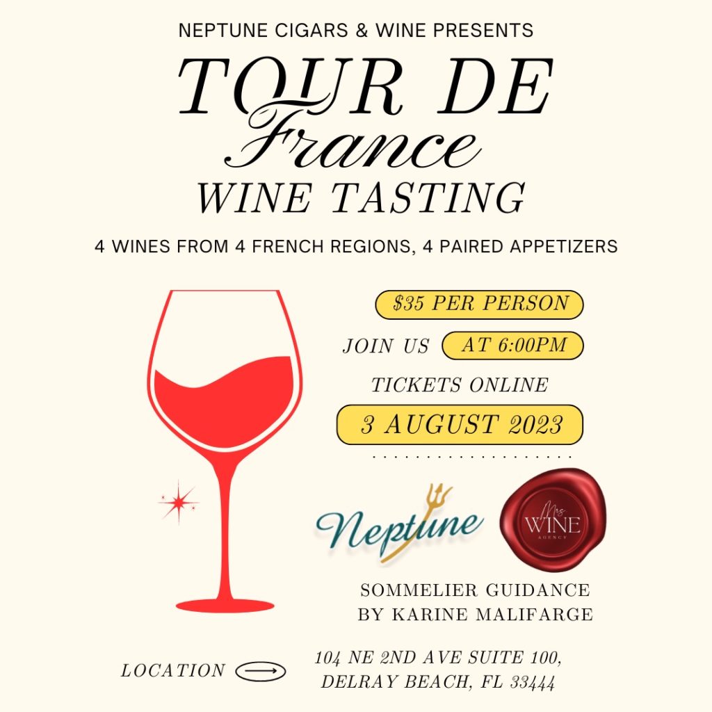 Tour de France Wine Tasting