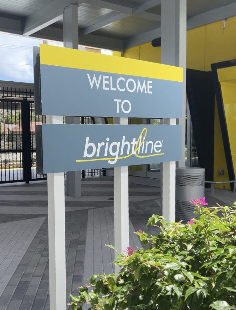 Traveling on the Brightline Boca Raton - Take A Bite Out of Boca South Florida Blogger