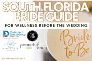 guide for brides, south florida brides, bride guide