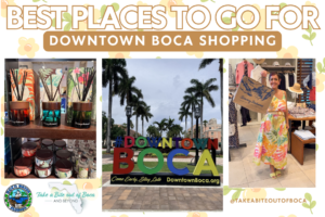 downtown boca shopping, royal palm place, mizner park