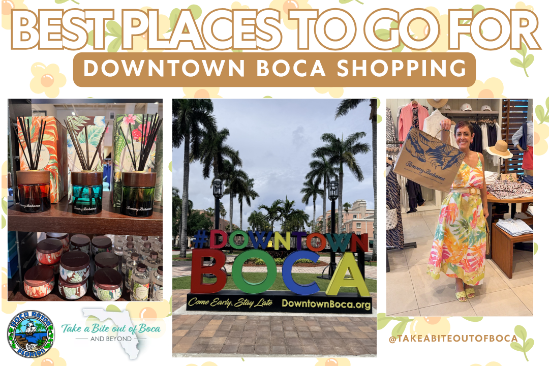 downtown boca shopping, royal palm place, mizner park